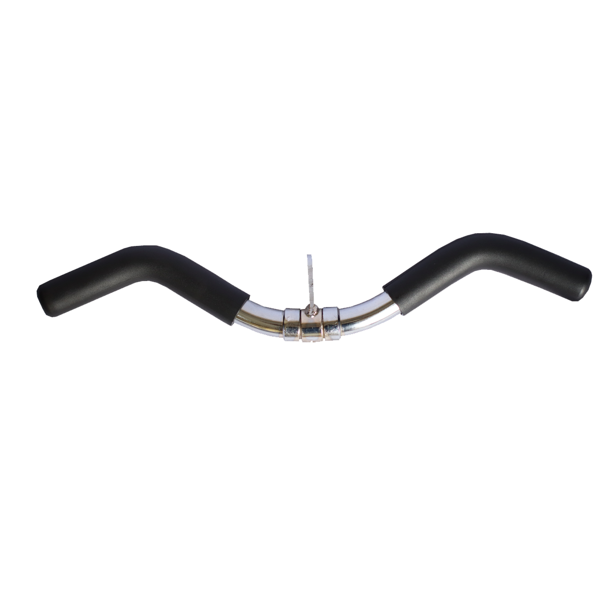 PUXADOR TRICEPS BIGODE CROMADO COM MANOPLA E GIRO