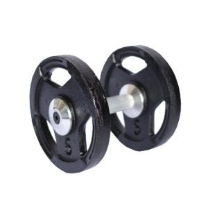 DUMBELL MONTADO SPORT PINTADO  C/PEGADA RECARTILHADA
