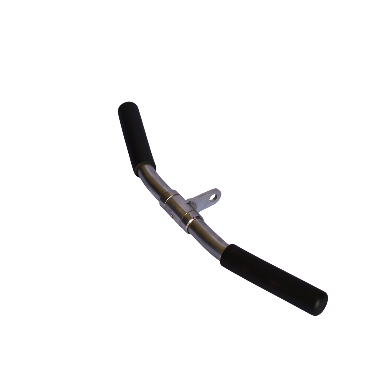 PUXADOR TRICEPS CURVO 0,50M CROMADO COM MANOPLA E GIRO
